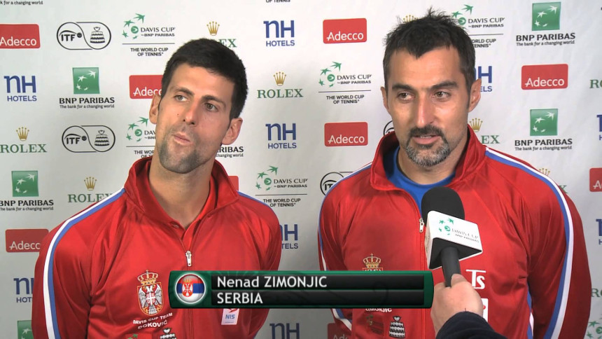 Zimonjić: Hvala Novaku! Đoković: Zagrliću te!