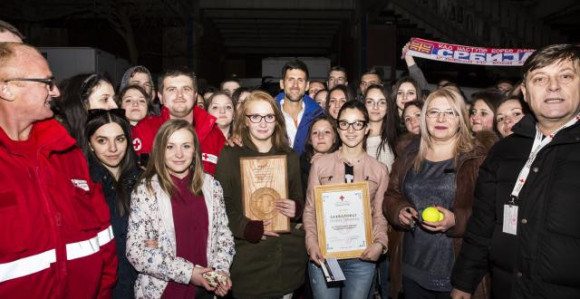 Druženje Đokovića i djece sa Kosmeta!