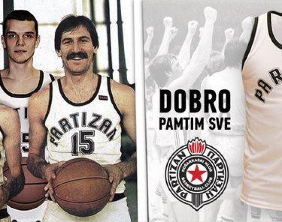 KK Partizan: U prodaji retro dres iz 1976. godine!