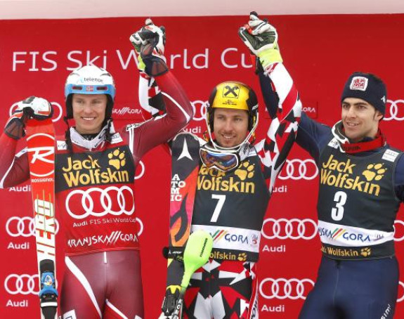 Побједа Хиршера, Кристоферсену Глобус у слалому!