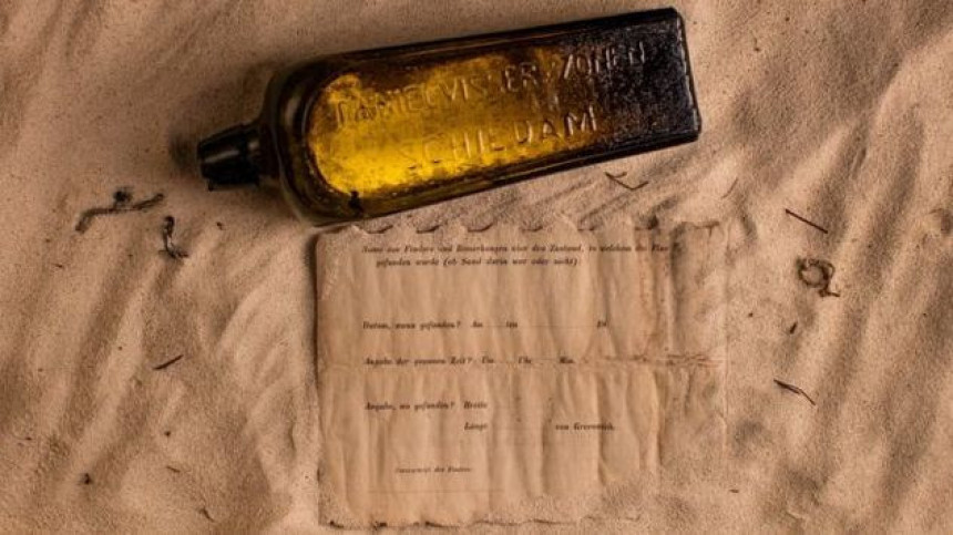 Nađena najstarija poruka u boci
