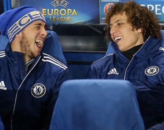 David Luiz o Azaru: Srećan sam zbog njega - ružan je!