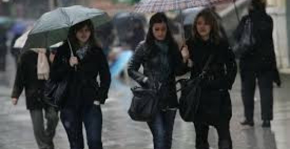 Данас облачно вријеме са кишом 