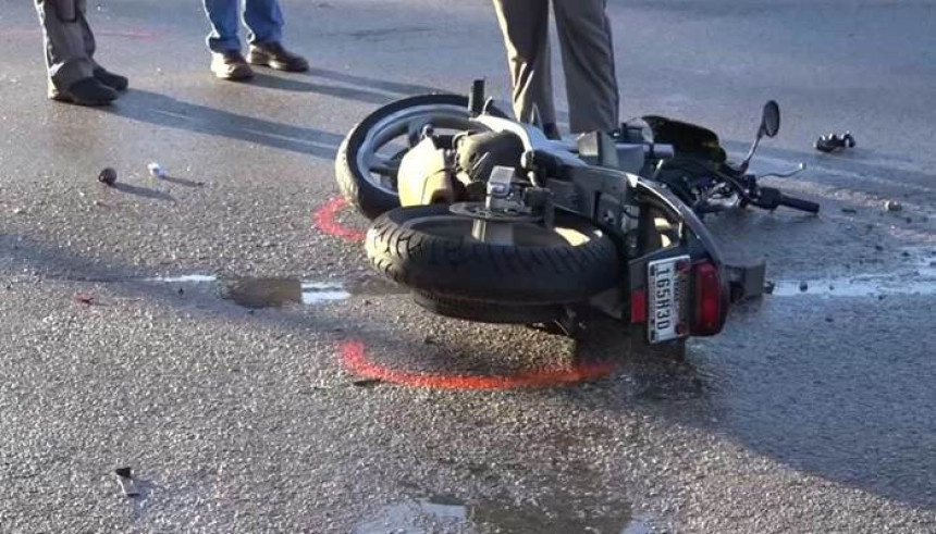 Teško povrijeđen motorista iz BL