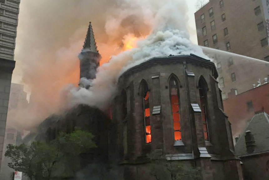 Инцко помаже обнову цркве у Њујорку