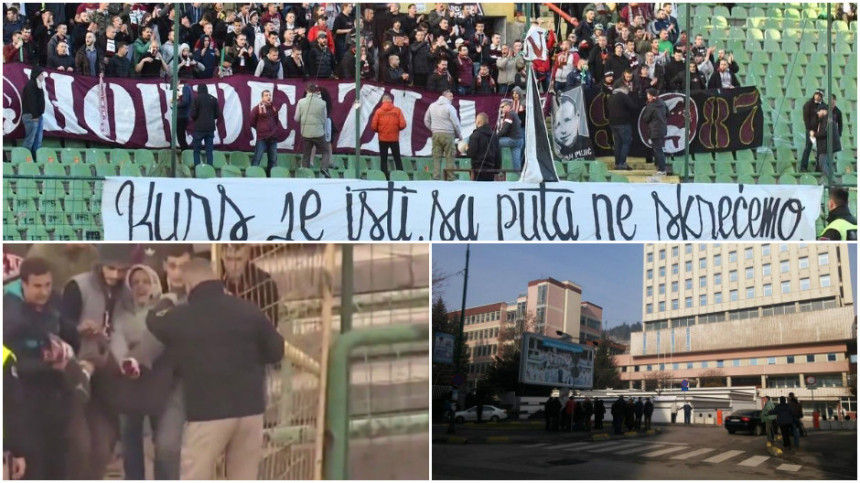 Povrijeđeni navijač stabilno