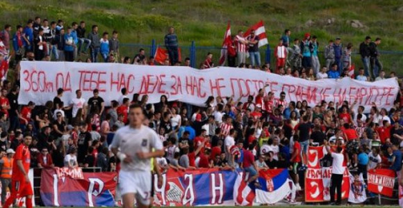 Zabranjeno gostovanje Crvene zvezde u Gračanici!