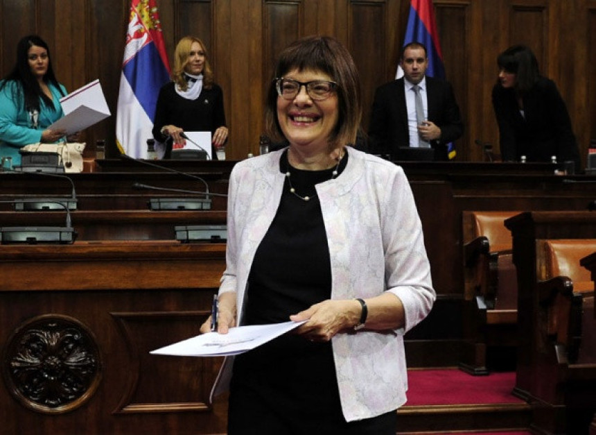Maja Gojković na čelu Skupštine Srbije