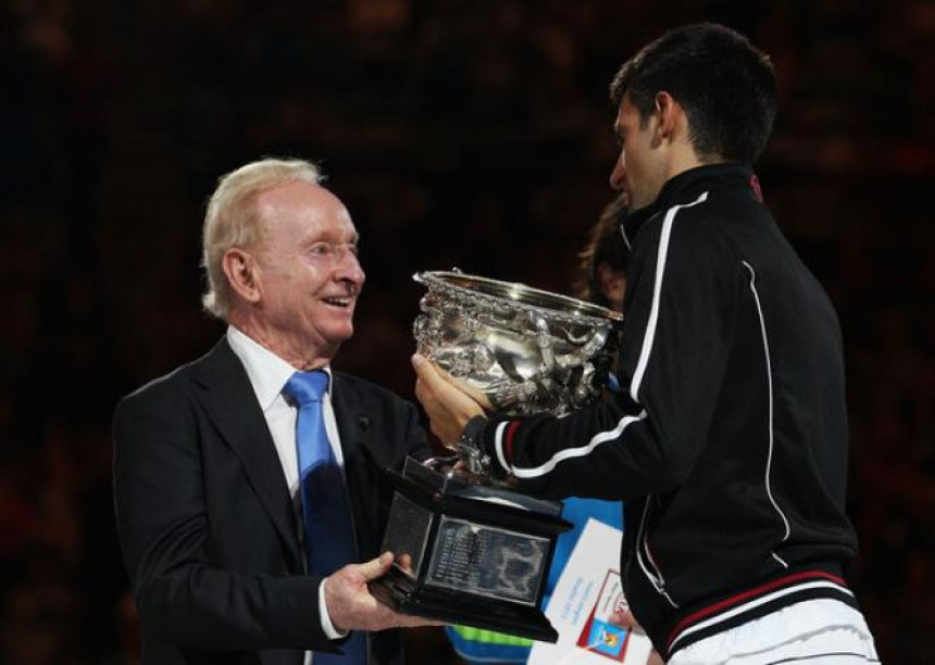 Rod Lejver poželeo Novaku da ga dostigne: Uzmi sad i Vimbldon i US Open!