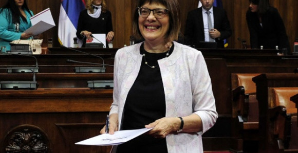 Maja Gojković na čelu Skupštine Srbije
