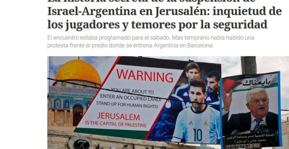 Palestinci prijetili Mesiju - otkazan meč Izraela i Argentine!