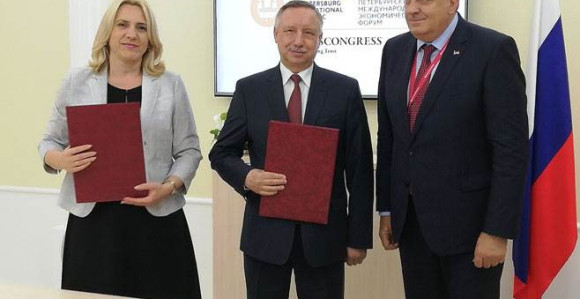 Dodik o sastancima u Sankt Peterburgu