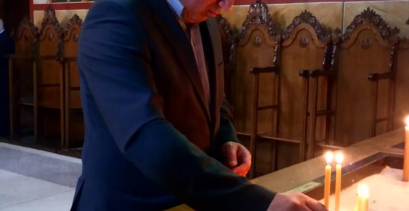 Crnadak na liturgiji u Americi