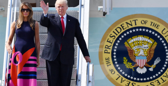 Tramp stigao na Samit u Hamburg