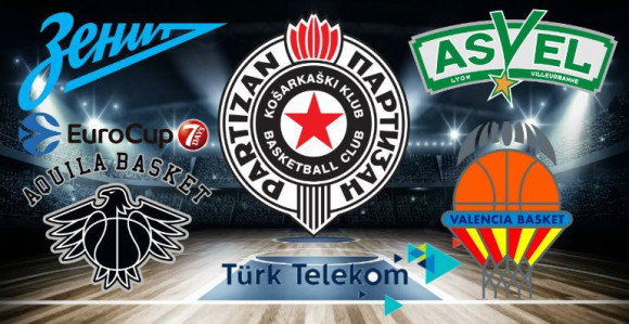 Predstavljamo: Partizanovi rivali u Evrokupu...