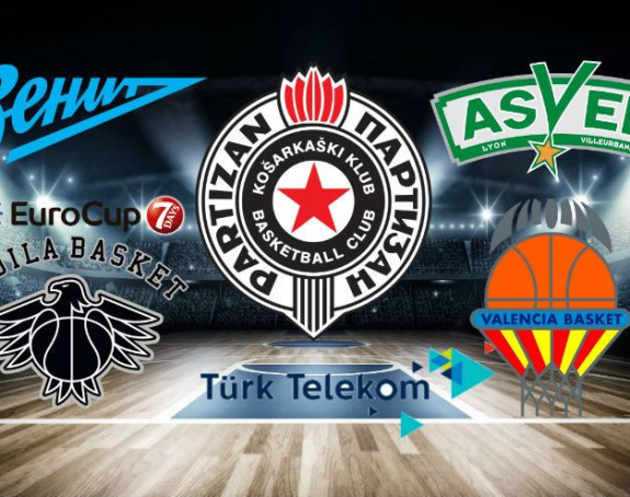 Predstavljamo: Partizanovi rivali u Evrokupu...