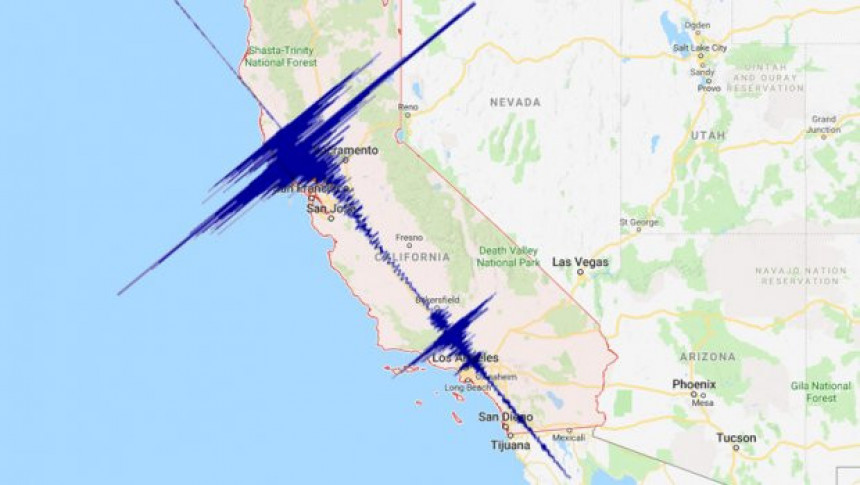 Нови земљотрес у Калифорнији