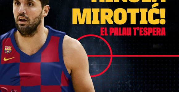 Trese se Katalonija, Barsa potvrdila: Mirotić je naš!