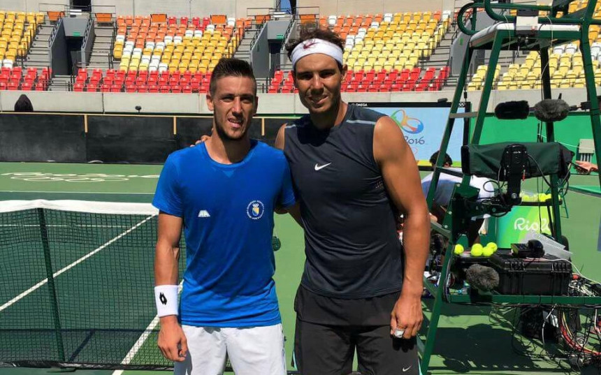 Rio: Džumhur trenirao s Nadalom!