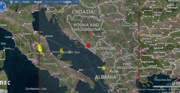 Zemljotres na području Stoca 