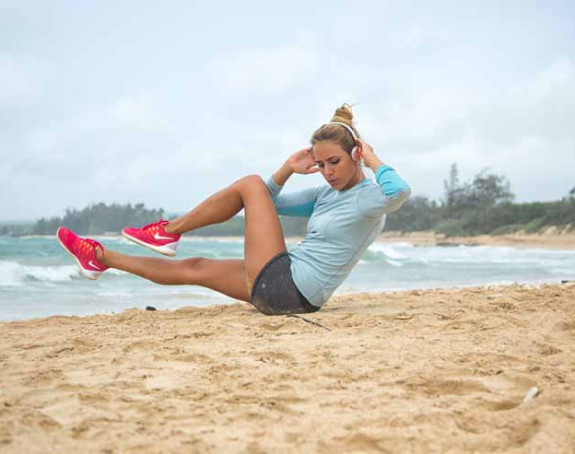Vježbajte na plaži