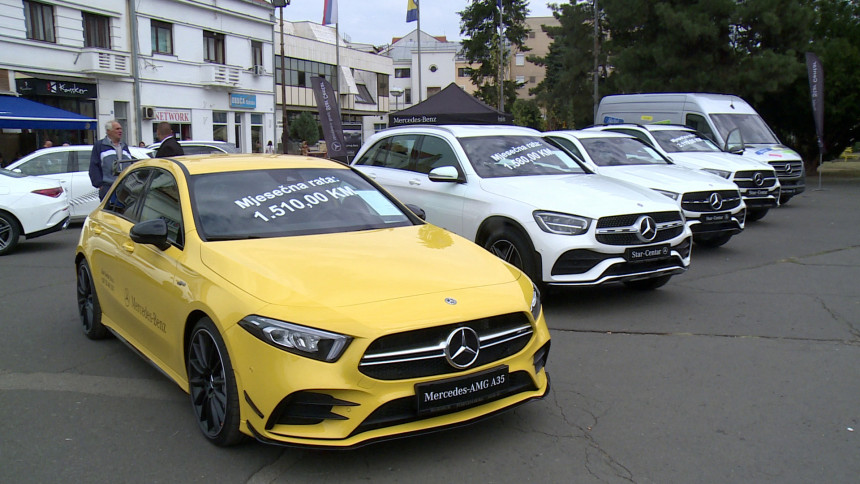 Promocija novih "Mercedes-Benz" auta u Bijeljini 