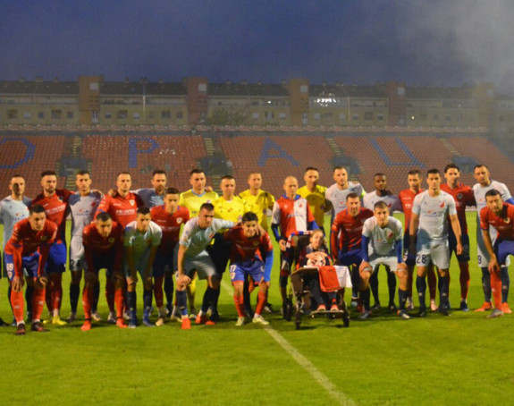 Bratski, prijateljski, ali i HUMANO: Borac - Voša 1:1!