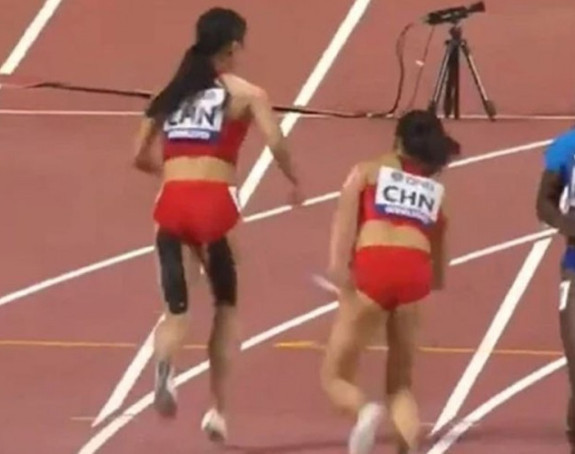 Kineskinje na SP trčale štafetu u suprotnom smjeru
