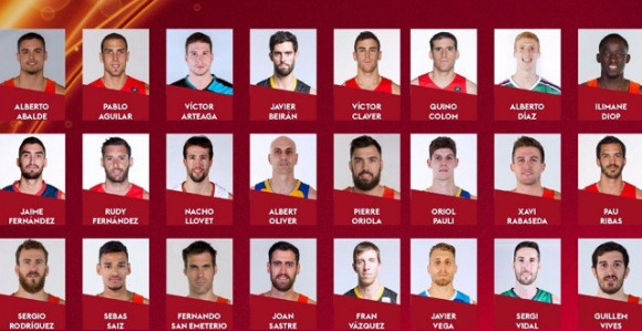 Spisak Španije za Crnu Goru i Sloveniju...