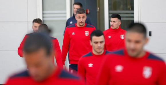 Фотка дана - Сергеј међу Крстајићевим "Орловима"!