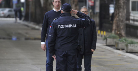 Uhapšen muškarac zbog prijetnji Vučiću