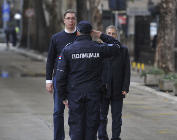 Uhapšen muškarac zbog prijetnji Vučiću