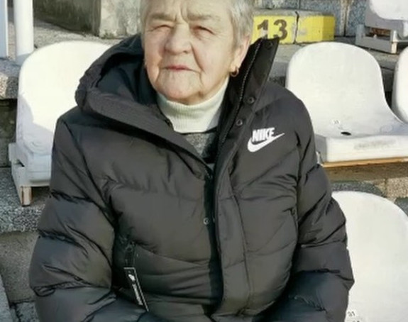 Ima 82 godine i Partizan joj je sve! 