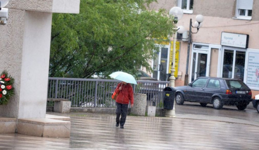 Danas oblačno i toplije, kiša u Hercegovini