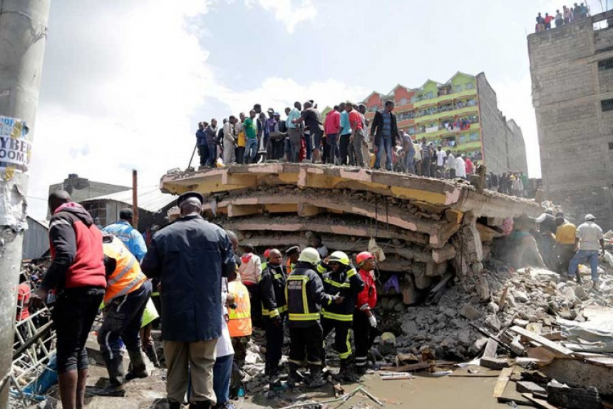 Srušila se zgrada u Keniji, ne zna se ima li žrtava