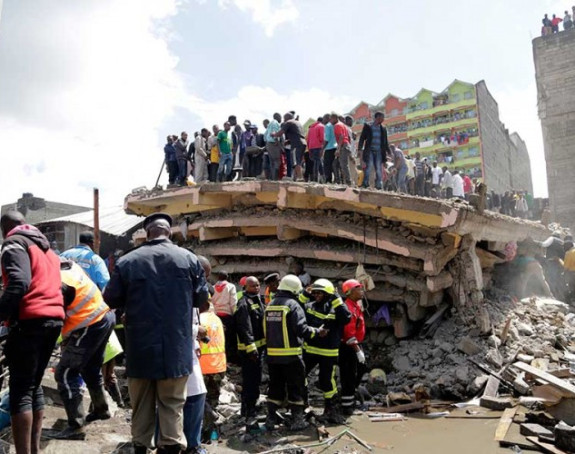 Срушила се зграда у Кенији, не зна се има ли жртава