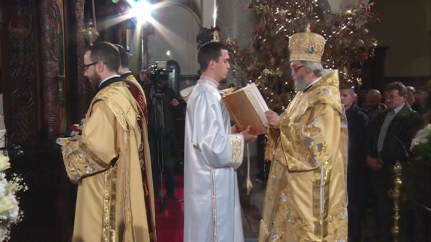 Vladika Jefrem služio božićnu liturgiju u Banjaluci