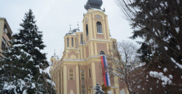 Božićna liturgija u hramu u Sarajevu