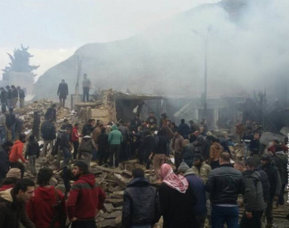 Bombaški napad na sirijsko-turskoj granici, 40 mrtvih