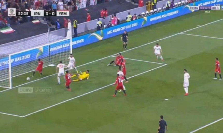 Azijski kup: Dao ga iranski Mesi, Jemen lak zalogaj!