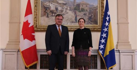 Ivanić primio novog ambasadora Kanade