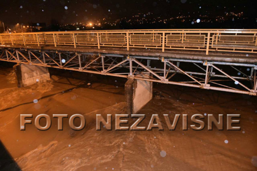 Nivo rijeka u porastu zbog padavina