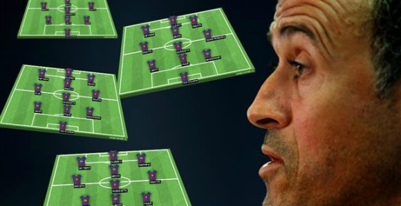 LŠ: Enrike na sve ili ništa s formacijom 3-4-3 i Barsine opcije 1-7!