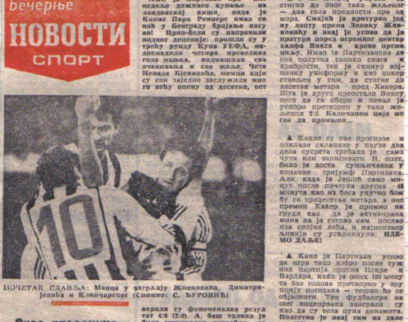 LŠ: Partizanov podvig kao motiv Arsenalu...!