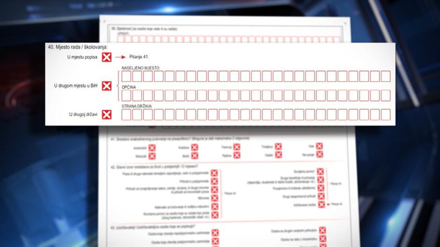 Nema dogovora o popisu stanovništva