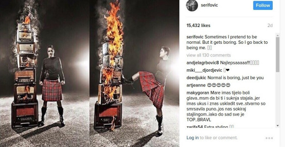 Marija Šerifović obukla suknju