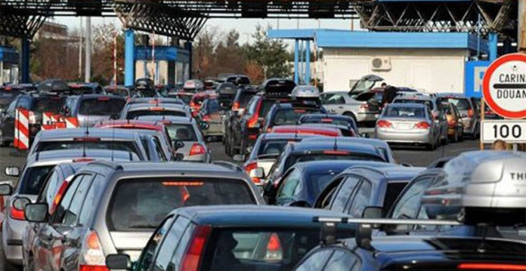 Velika gužva na prelazima u BiH