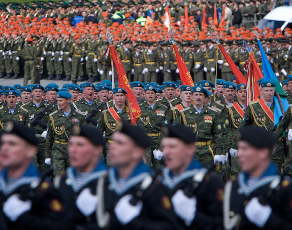 Generalna proba vojne parade u Moskvi
