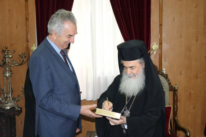 Mirko Šarović u posjeti Izraelu