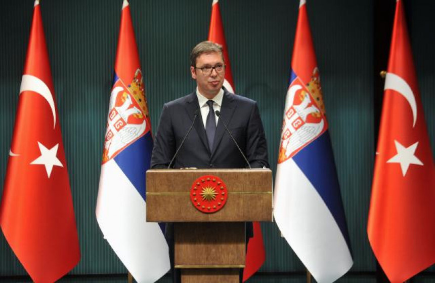Vučić: Važno šta misli Turska
